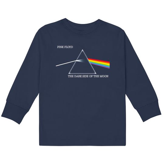 Discover Pink Floyd Dark Side of the Moon Prism Rock Tee  Kids Long Sleeve T-Shirts