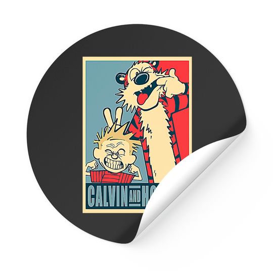 Discover Calvin and Hobbes  Stickers