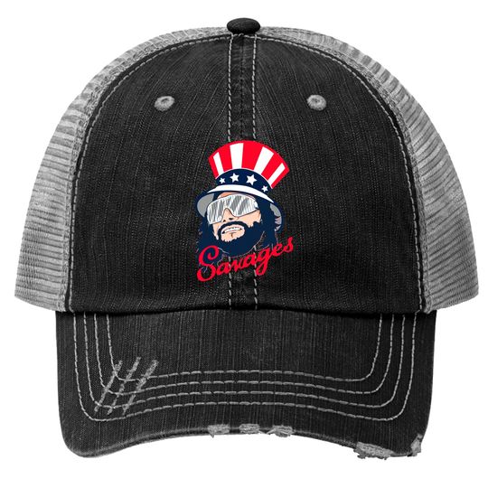 Discover Macho Man Yankee Savage - Yankees - Trucker Hats