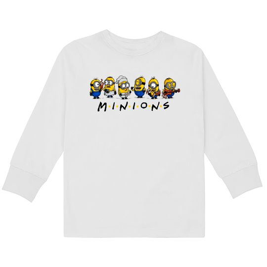 Discover The One With Minions - Mashup -  Kids Long Sleeve T-Shirts