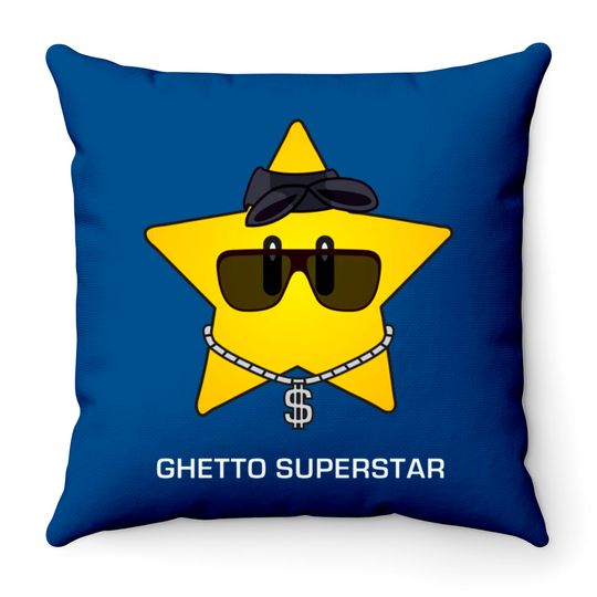 Discover Ghetto Superstar - Ghetto Superstar - Throw Pillows