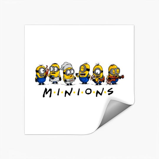 Discover The One With Minions - Mashup - Stickers