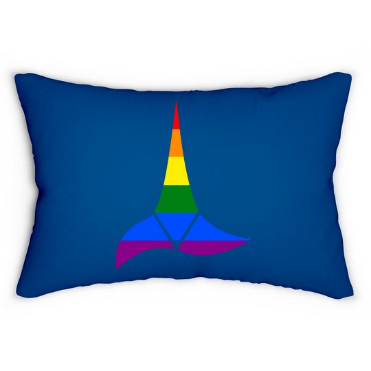 Discover Klingon Pride Logo - Pride - Lumbar Pillows