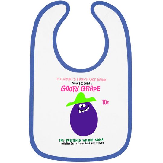 Discover Funny Face Drink Mix "Goofy Grape" - Kool Aid - Bibs