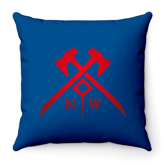 Discover New World - basic red - New World - Throw Pillows