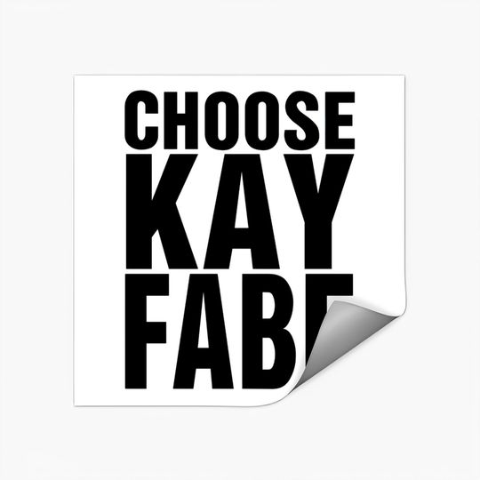 Discover Choose Kayfabe - Wrestling - Stickers