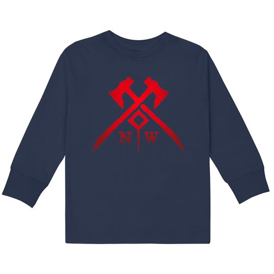 Discover New World - basic red - New World -  Kids Long Sleeve T-Shirts