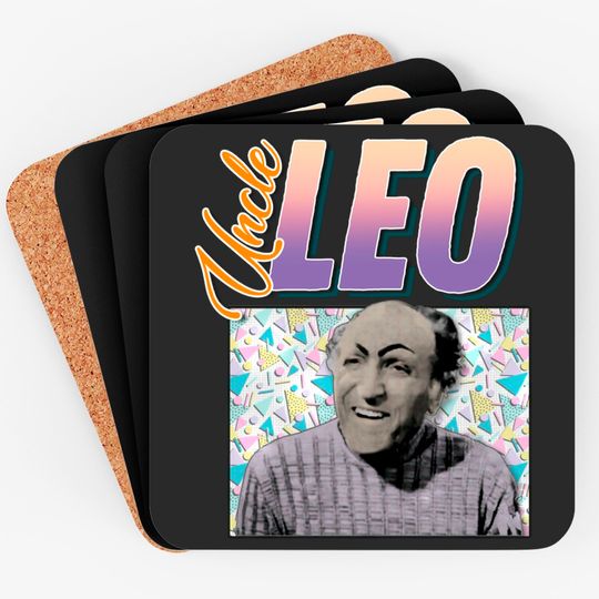 Discover Uncle Leo 90s Style Aesthetic Design - Seinfeld Tv Show - Coasters