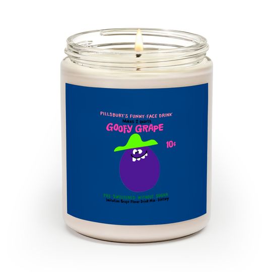 Discover Funny Face Drink Mix "Goofy Grape" - Kool Aid - Scented Candles