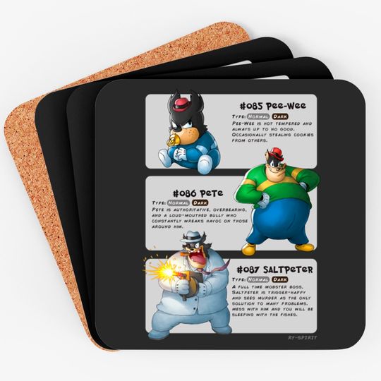 Discover Pete Evolutions - Pete - Coasters
