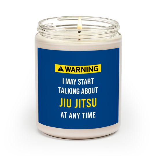 Discover Warning Jiu Jitsu - Jiu Jitsu - Scented Candles