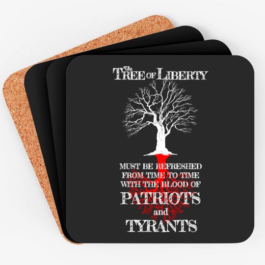 Discover Tree Of Liberty Design - Tree Of Liberty - Coasters