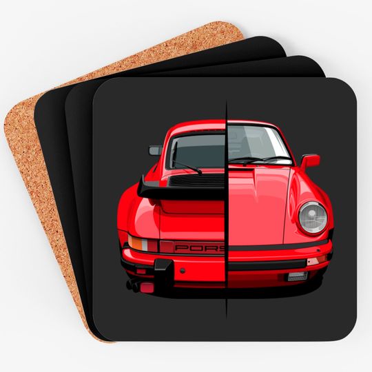 Discover Turboooo! - Porsche - Coasters