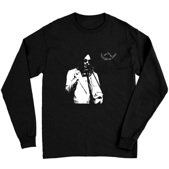 Discover Neil Young Tonights The Night Tee Long Sleeves