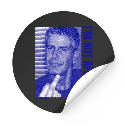 Discover Anthony Bourdain Quote - Anthony Bourdain - Stickers