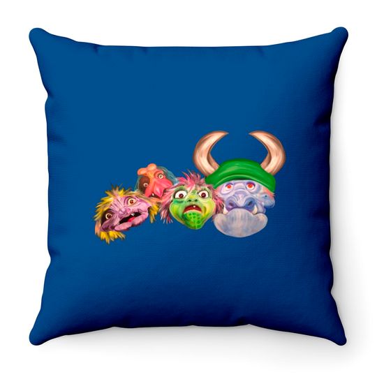 Discover Did She Say It? Labyrinth inspired Goblins - Labyrinth - Throw Pillows