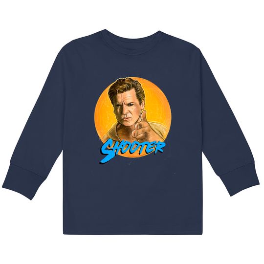 Discover Shooter McGavin blue - Happy Gilmore -  Kids Long Sleeve T-Shirts