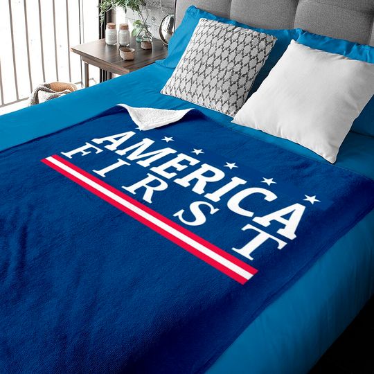 Discover "America First" Pride - American - Baby Blankets