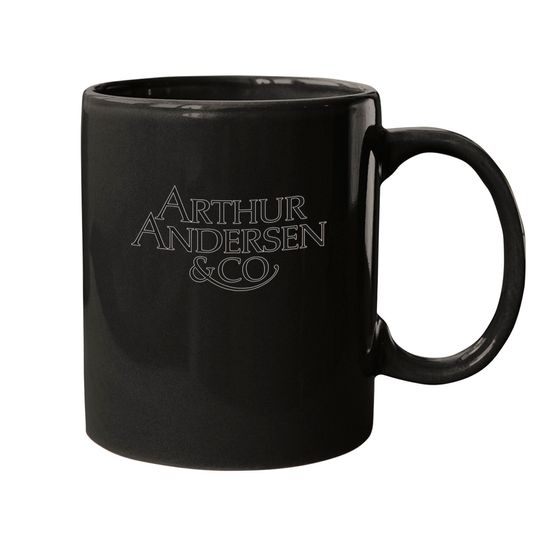 Discover Arthur Andersen & Co Logo - Defunct Accounting Firm - Corporate Crime Humor - Arthur Andersen - Mugs