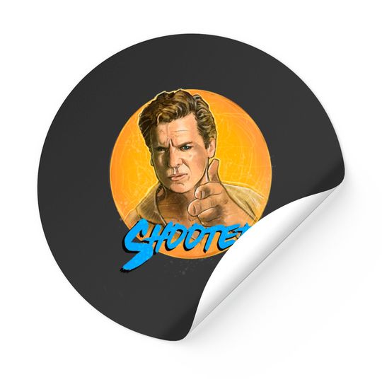 Discover Shooter McGavin blue - Happy Gilmore - Stickers
