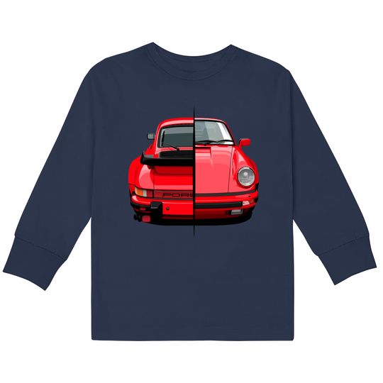 Discover Turboooo! - Porsche -  Kids Long Sleeve T-Shirts
