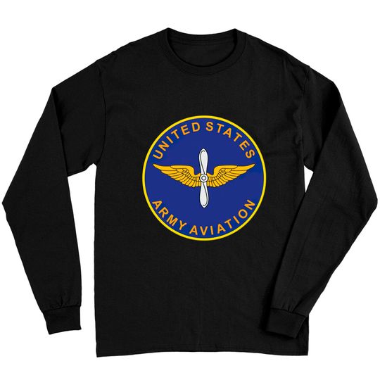 Discover Us Army Aviation Branch Crest Long Sleeves