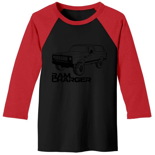 Discover OBS Ram Charger Black Print - Ram Charger - Baseball Tees