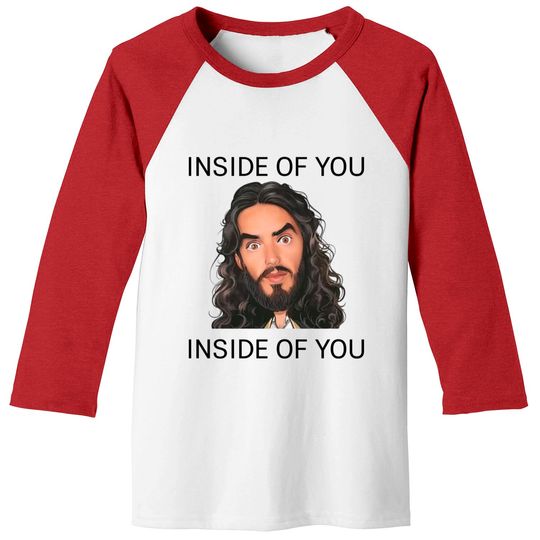 Discover Russell Brand Baseball Tees
