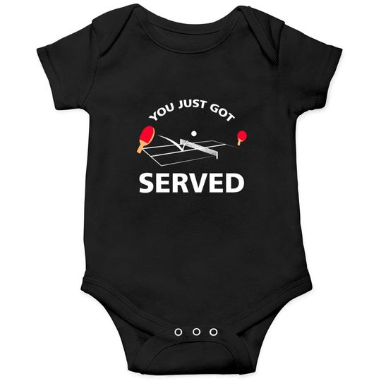 Discover You Just Got Served Ping Pong Onesies