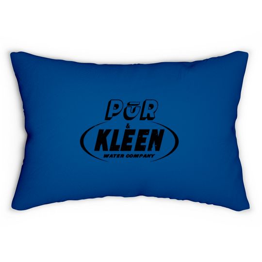 Discover Pur Kleen water company Lumbar Pillows