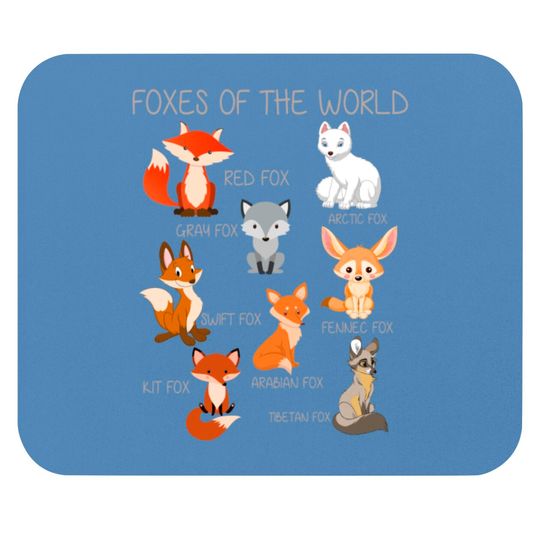 Discover Foxes of The World