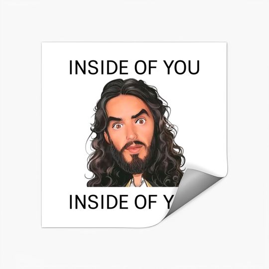 Discover Russell Brand Stickers