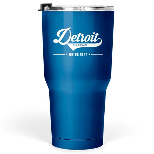 Discover Detroit Michigan Motor City Tumblers 30 oz