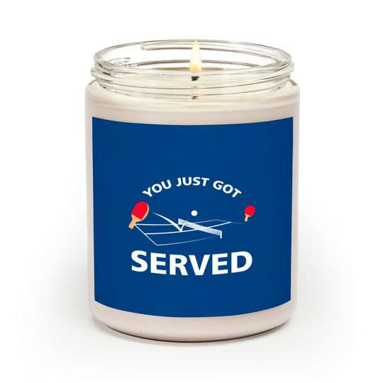 Discover You Just Got Served Ping Pong Scented Candles
