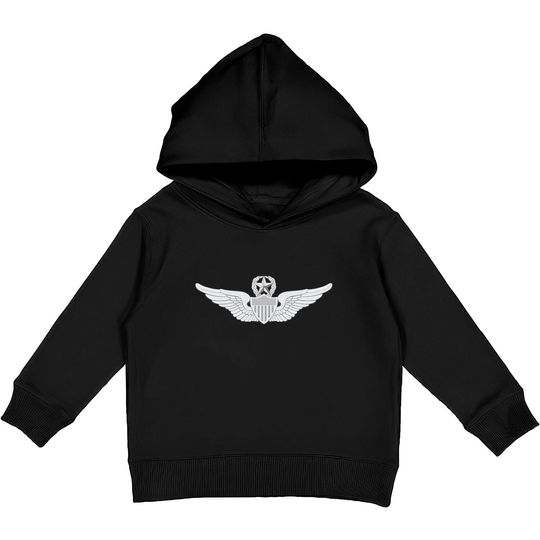 Discover Army Master Aviator Kids Pullover Hoodies