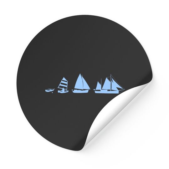 Discover Sailing Stickers