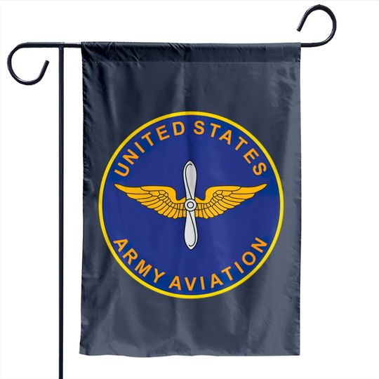 Discover Us Army Aviation Branch Crest Garden Flags