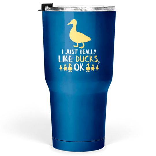 Discover Funny Duck Gifts Funny Bird Lover Fowl Animal Gift Tumblers 30 oz