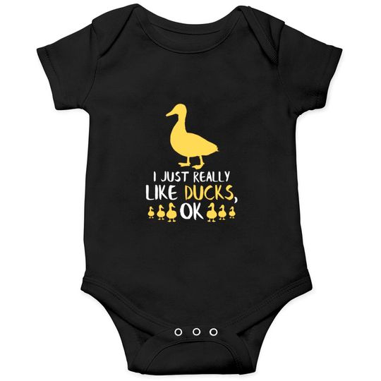 Discover Funny Duck Gifts Funny Bird Lover Fowl Animal Gift Onesies