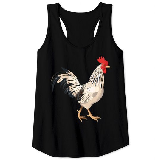 Discover Realistic rooster Tank Tops
