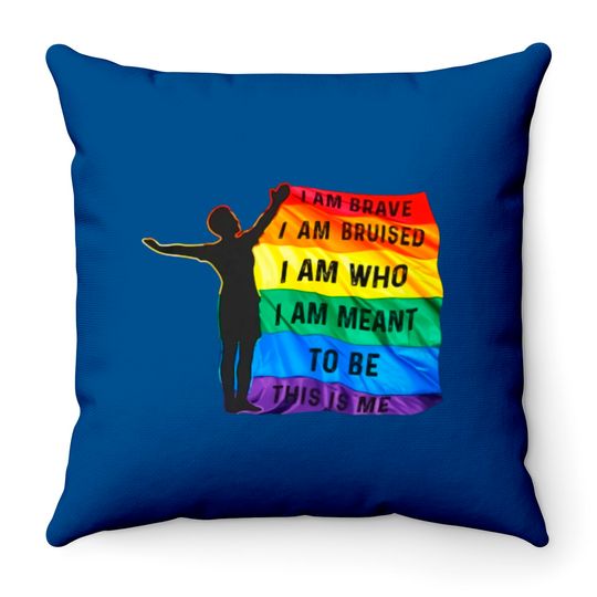 Discover LGBT Pride Throw Pillows