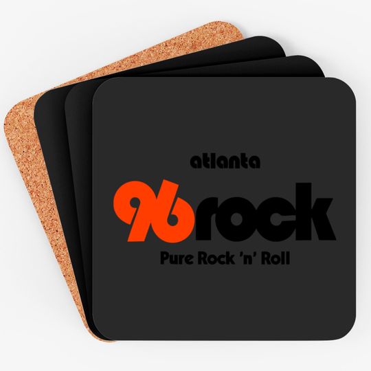 Discover 96 Rock Atlanta Light Gift Coaster