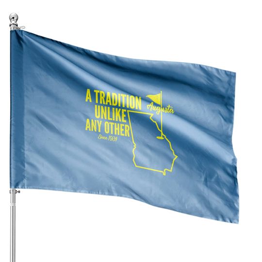 Discover A Tradition Unlike Any Other Augusta Georgia Golfing House Flags, 2022 Masters Golf Tournament House Flags