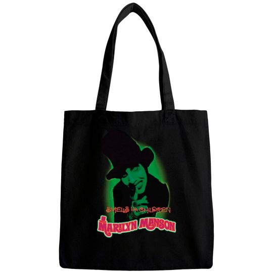 Discover Marilyn Manson Smells Like Children Rock Metal Tee Bags