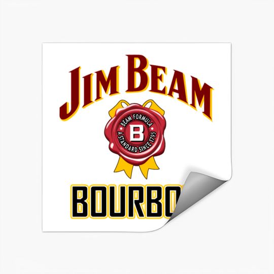 Discover jim beam BOURBON Stickers