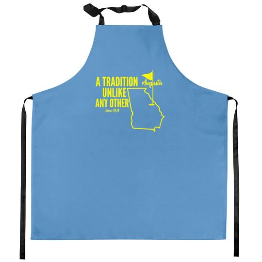 Discover A Tradition Unlike Any Other Augusta Georgia Golfing Kitchen Aprons, 2022 Masters Golf Tournament Kitchen Aprons