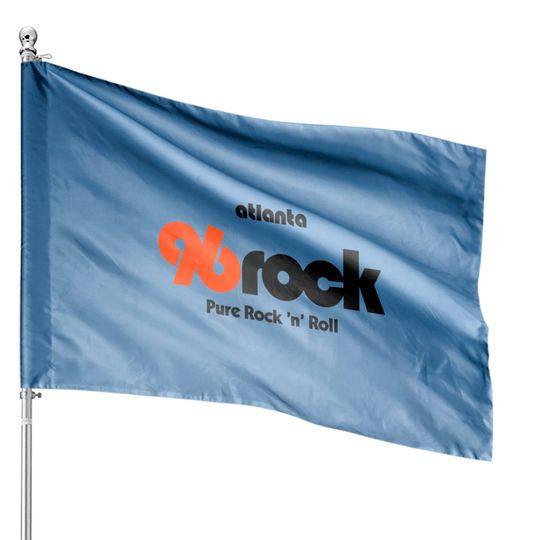 Discover 96 Rock Atlanta Light Gift House Flag