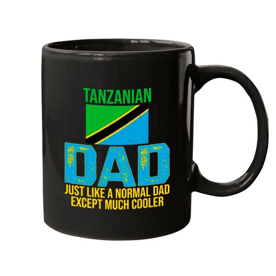 Discover Tanzanian Dad Tanzania Flag For Father's Day