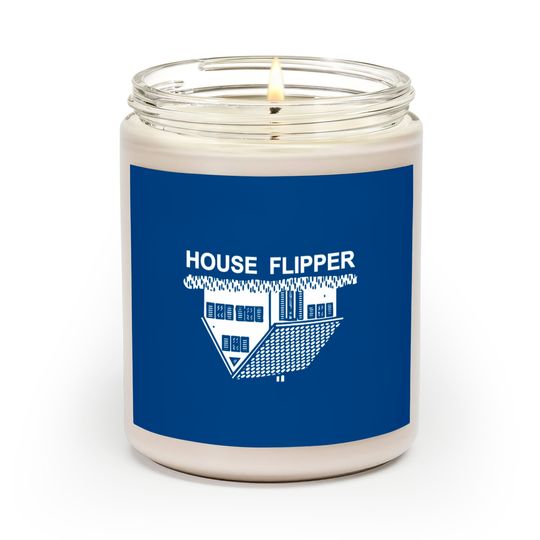 Discover FUNNY HOUSE FLIPPER - REAL ESTATE Scented Candle Scented Candles