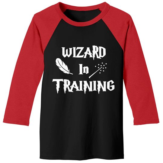Discover Wizard in Training Baseball Tees